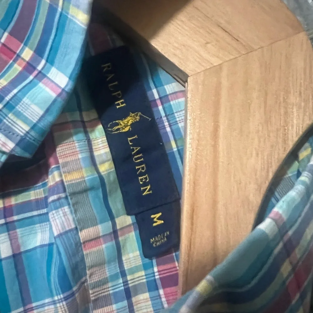 Polo Ralph Lauren Plaid Shirt Men's Medium